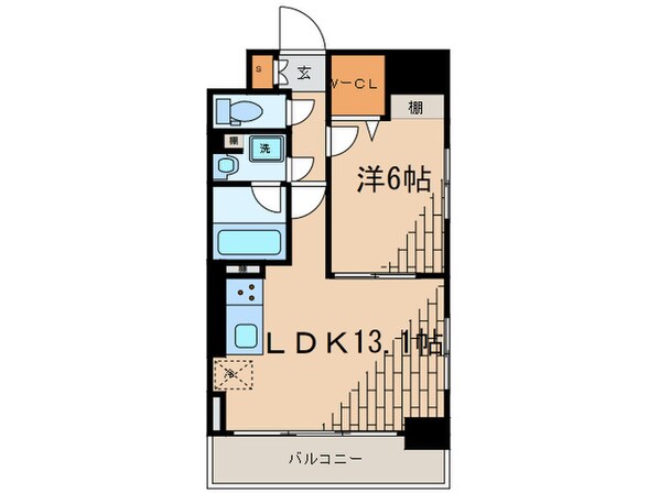 キャナルテラス品川の物件間取画像